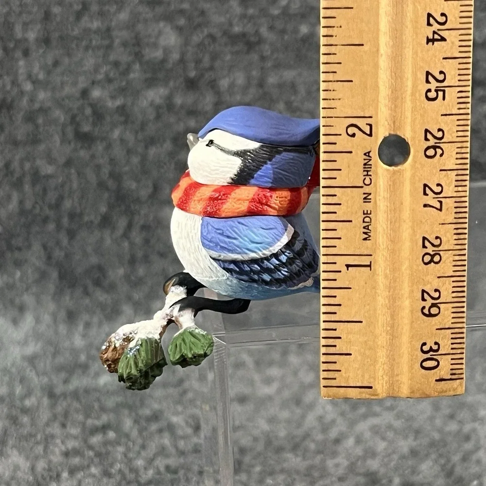 2018 Hallmark Keepsake Ornament Cozy Critters #2 Blue Jay New QX9433